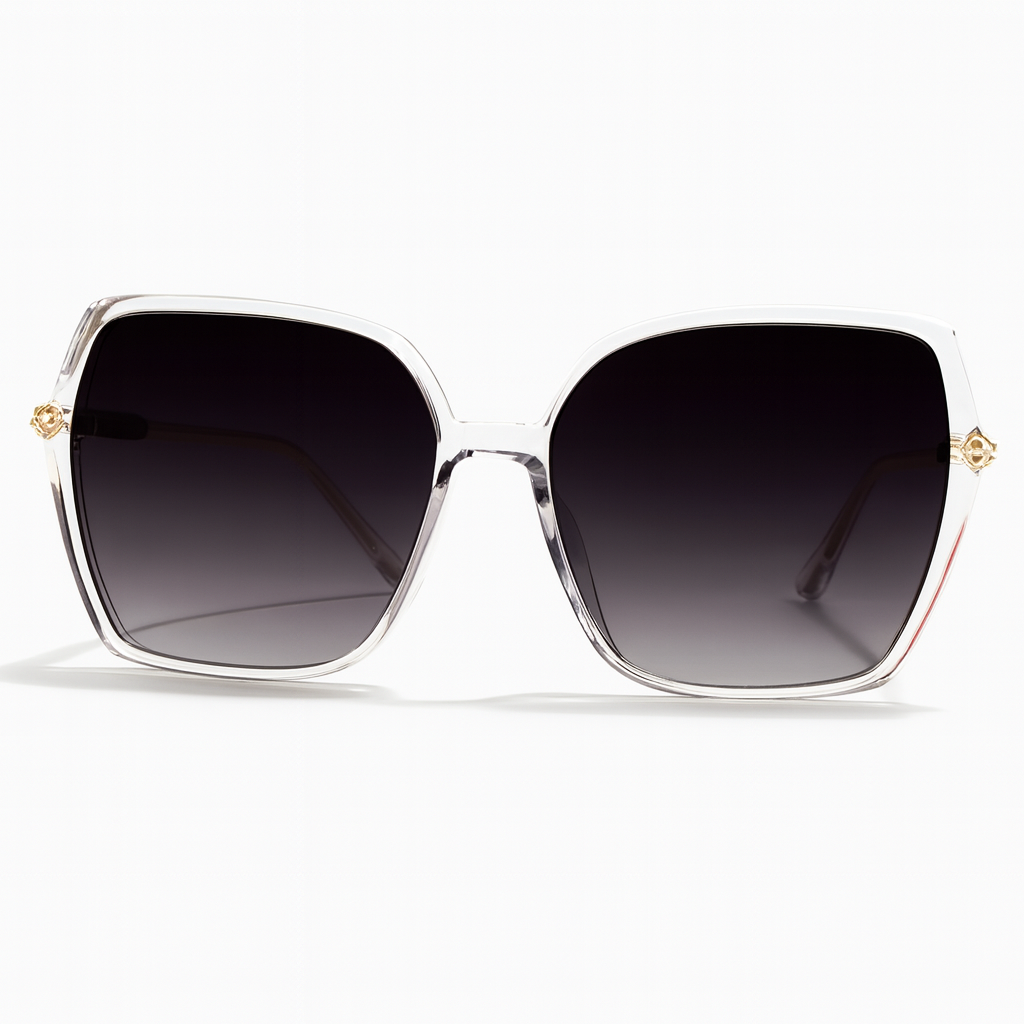 Square Muse 70s — Oversize Square Sunglasses