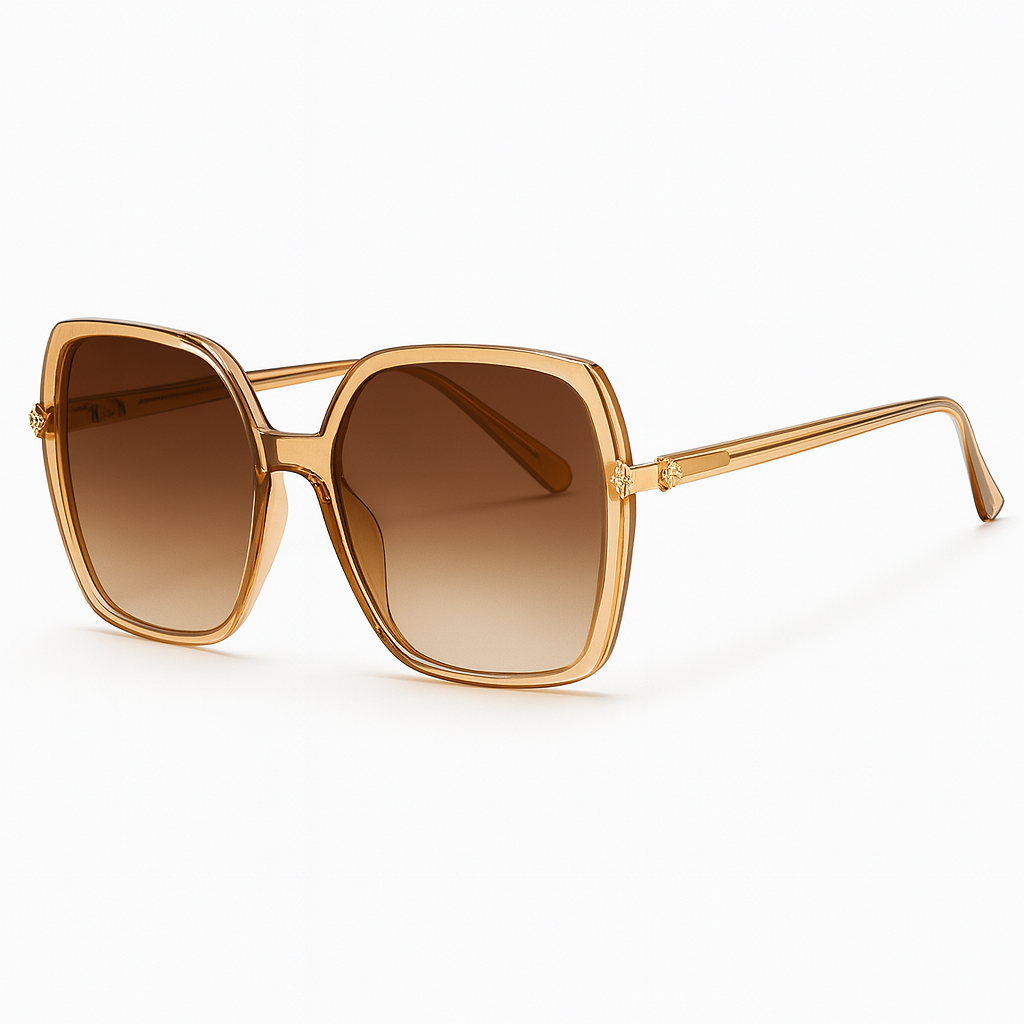 Square Muse 70s — Oversize Square Sunglasses