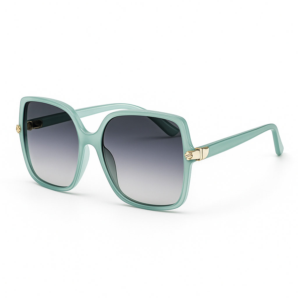 Square Muse 70s — Oversize Square Sunglasses