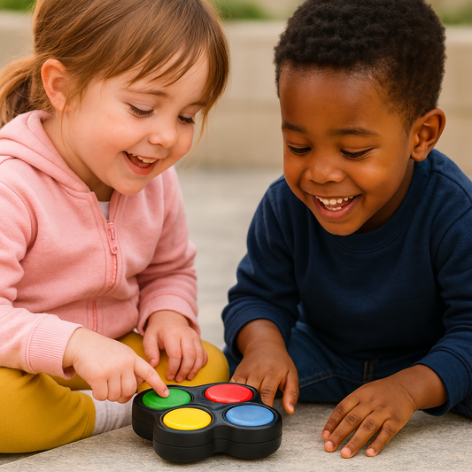 Retro Kids Memory Game – Flashing Lights & Sound Brain Training Toy