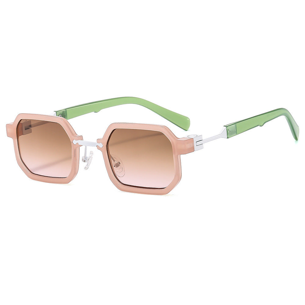 Soho Nights - Retro Octagon Sunglasses