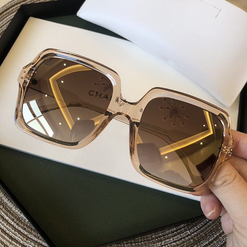 MidCentury Muse Shades – Retro Oversized Square Sunglasses | UV400 Protection
