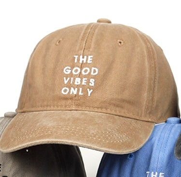 Retro Washed Cotton Baseball Cap – Embroidered Vintage Style, Unisex Adjustable