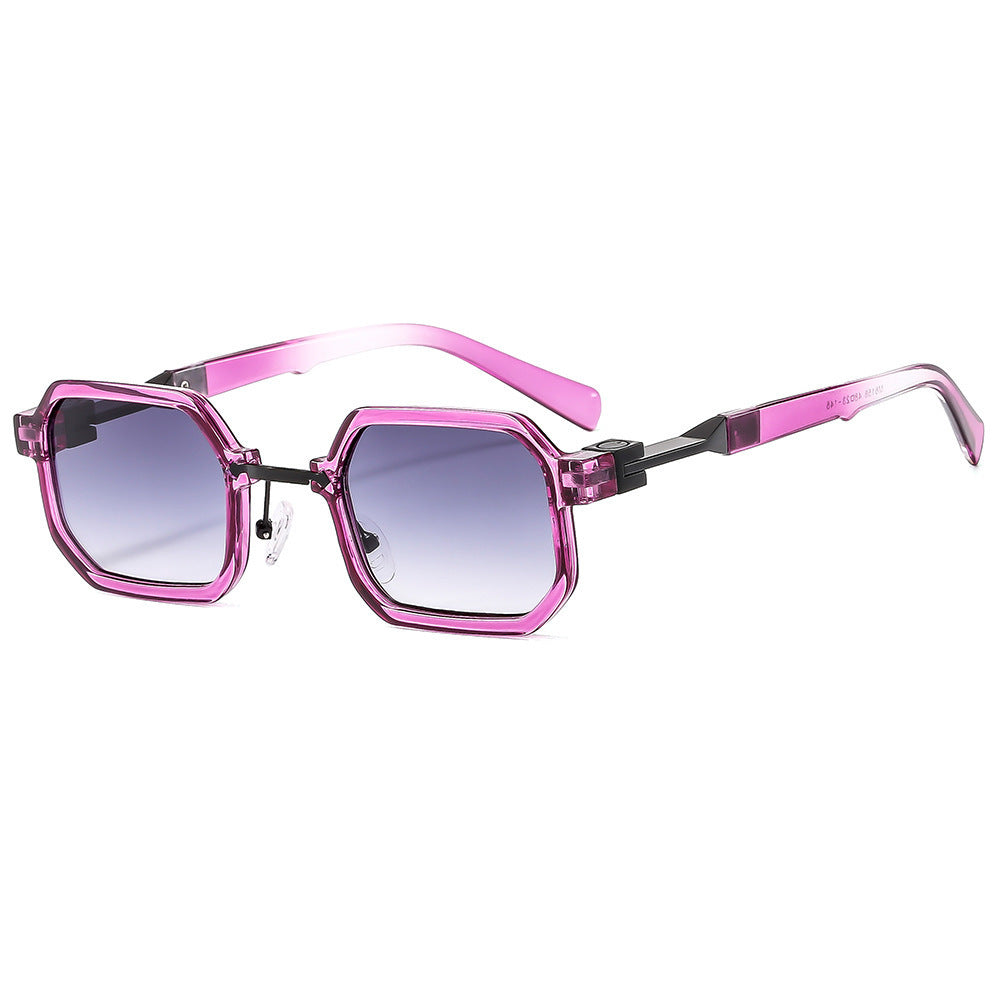 Soho Nights - Retro Octagon Sunglasses