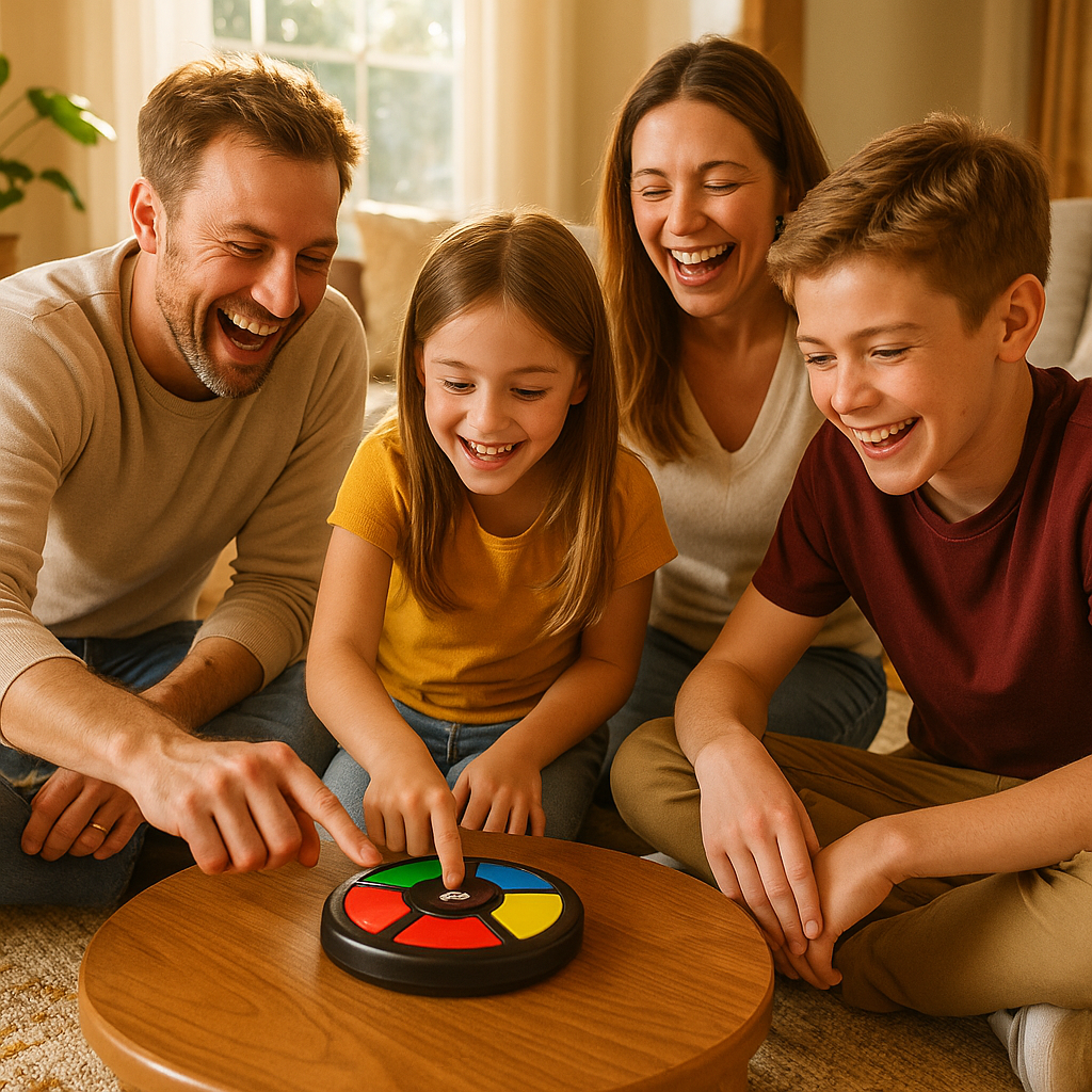 Retro Simon-Style Memory Game – LED Lights & Sound Challenge Board