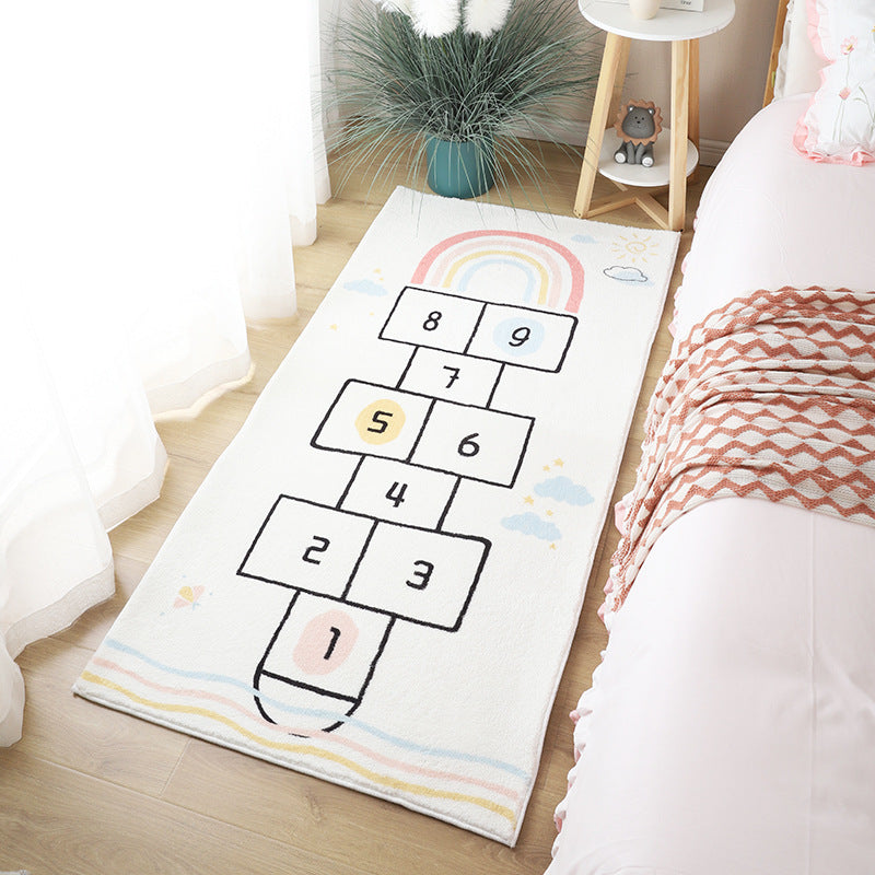 Chalk Streets — Retro Hopscotch Rug