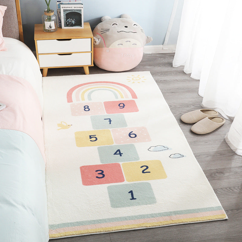 Chalk Streets — Retro Hopscotch Rug