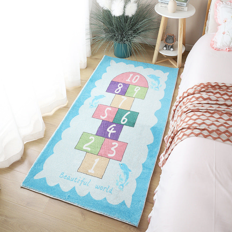 Chalk Streets — Retro Hopscotch Rug