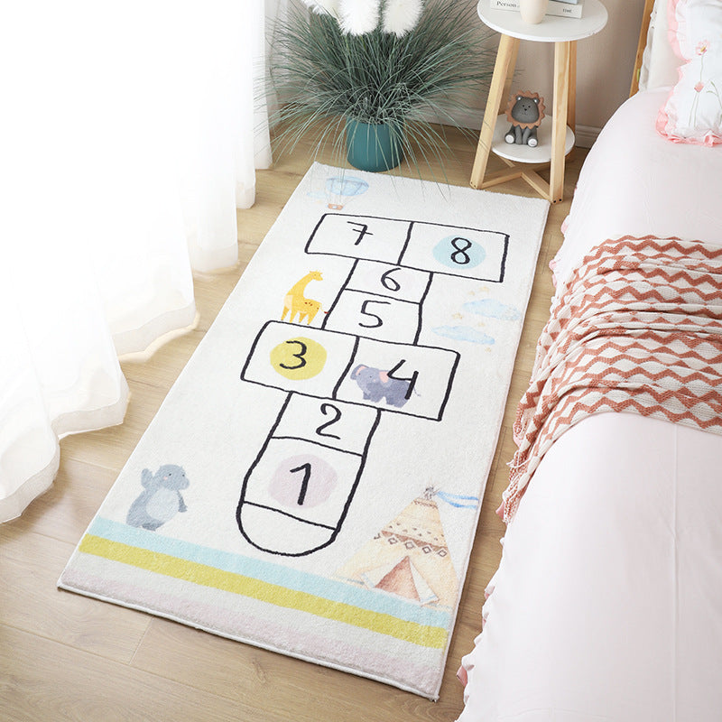 Chalk Streets — Retro Hopscotch Rug